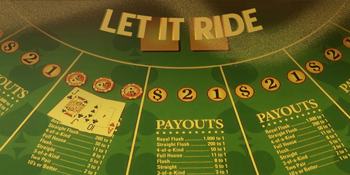Rahasia Jitu Bermain Casino Let It Ride Bonus